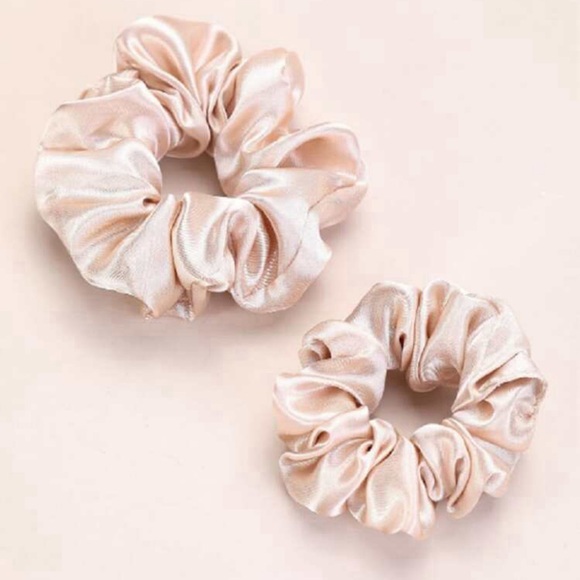 12pcs Shiny Satin Hair Scrunchies Black Friday - Picture 5 of 5